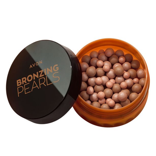 Avon Pearls bronzové tónovací perly odstín Medium 28 g