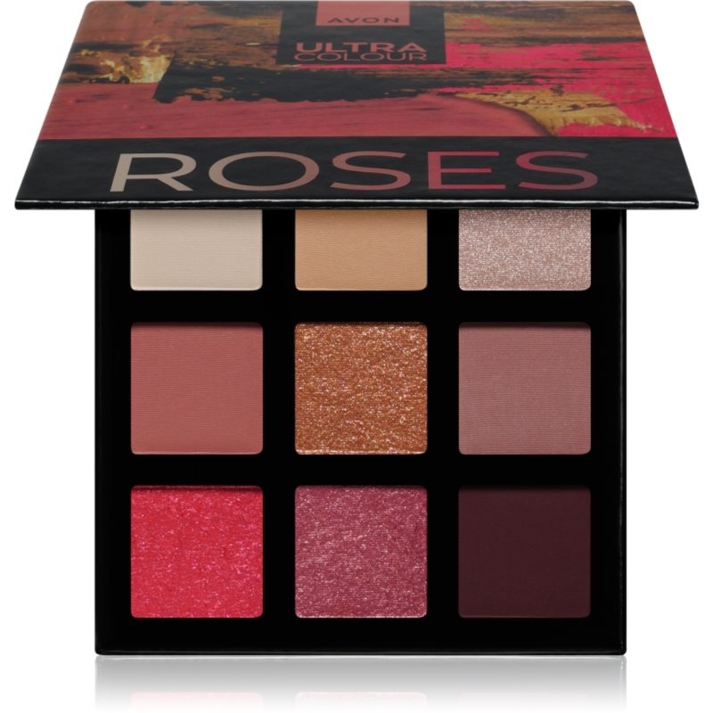 Avon Ultra Colour paletka očních stínů odstín Roses 6,3 g