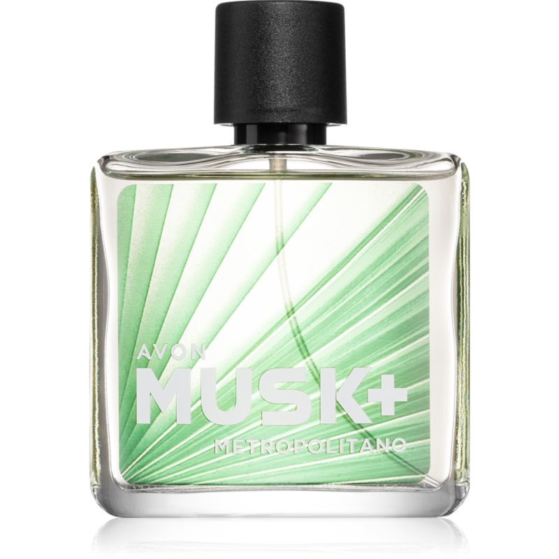 Avon Musk+ Metropolitano toaletní voda pro muže 75 ml