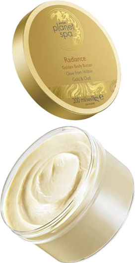 Avon Rozjasňující tělový krém se zlatými částečkami 200 ml