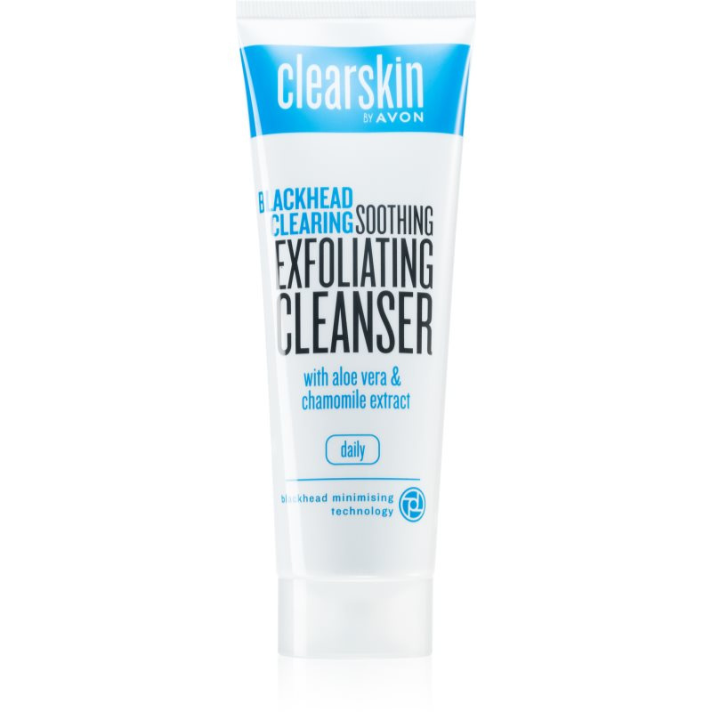 Avon Clearskin Blackhead Clearing čisticí peelingový gel proti černým tečkám 100 ml
