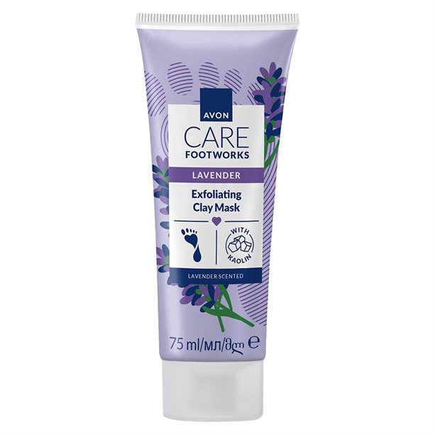 Avon Maska na nohy Exfoliating Clay Mask 75 ml