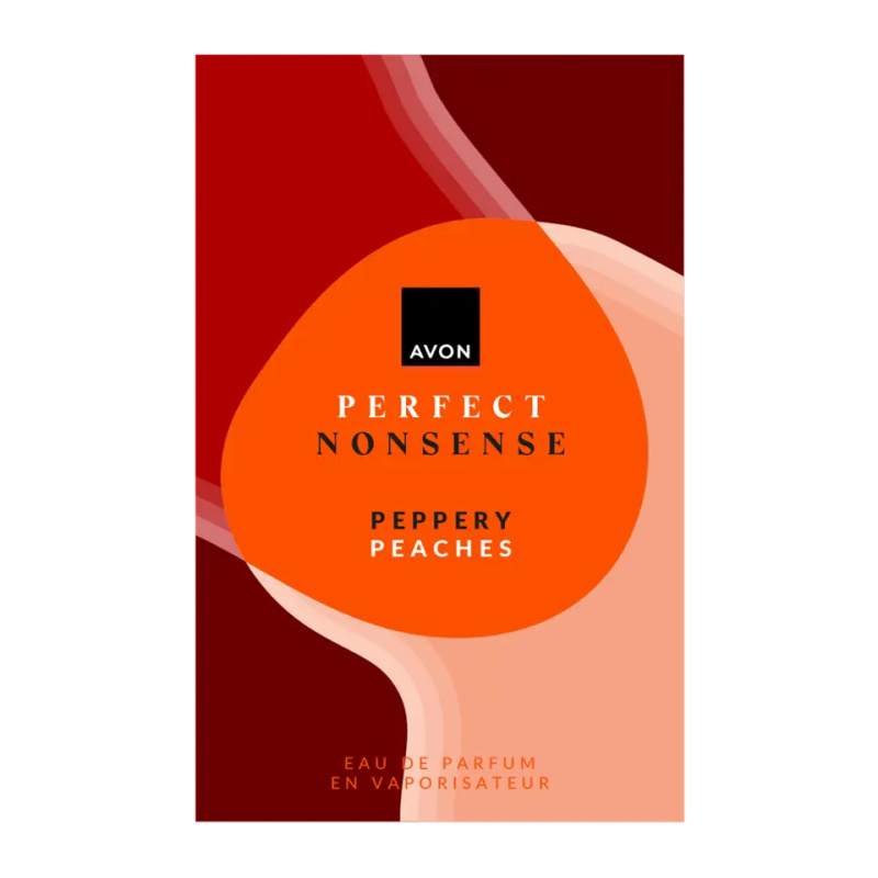 Avon Perfect Nonsense Peppery Peaches parfémovaná voda pro ženy 50 ml