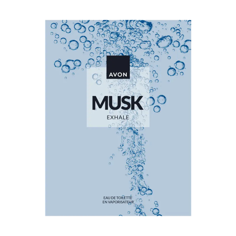 AVON  Musk Exhale toaletní voda pro muže 75 ml