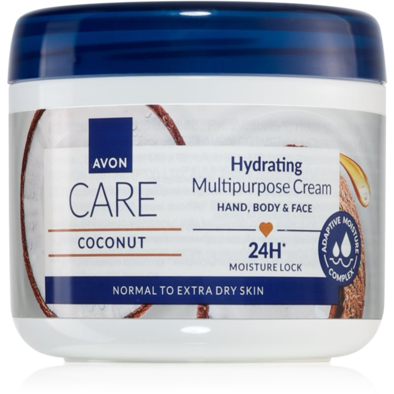 Avon Care Coconut víceúčelový krém na tvář, ruce a tělo 400 ml