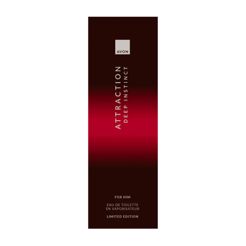 Avon Toaletní voda Attraction Deep Instinct for Him EDT 75 ml
