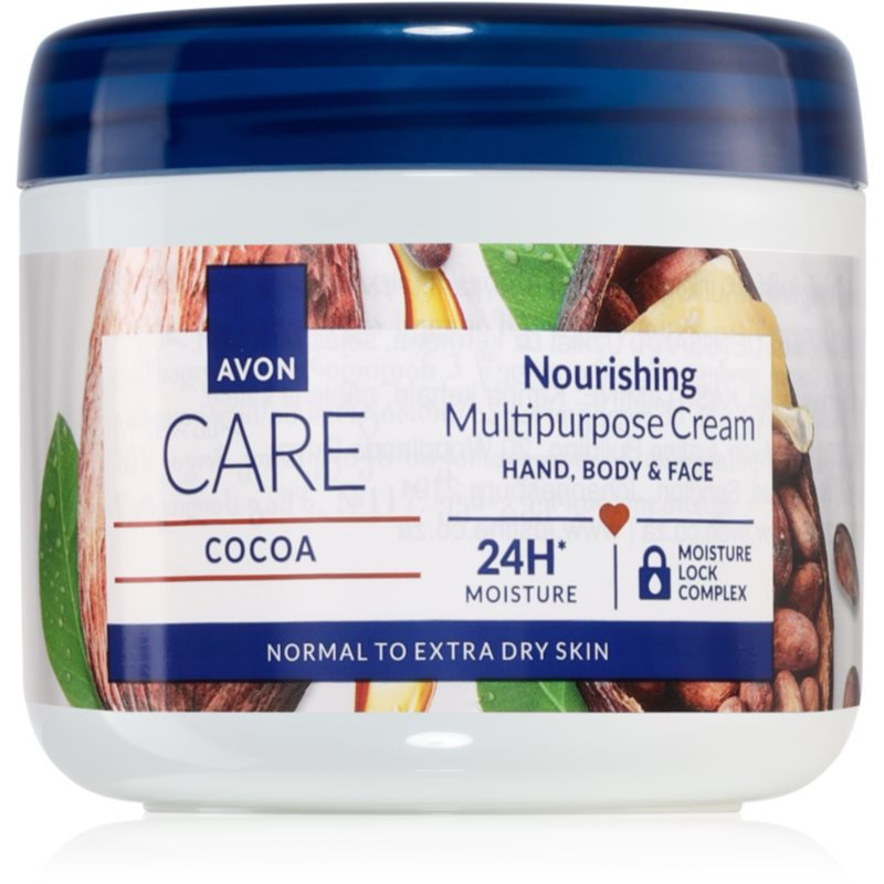 Avon Care Cocoa víceúčelový krém na tvář, ruce a tělo 400 ml