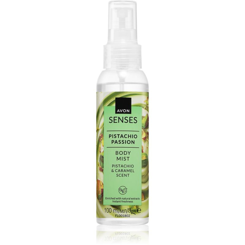 Avon Senses Pistachio Passion tělový sprej pro ženy 100 ml