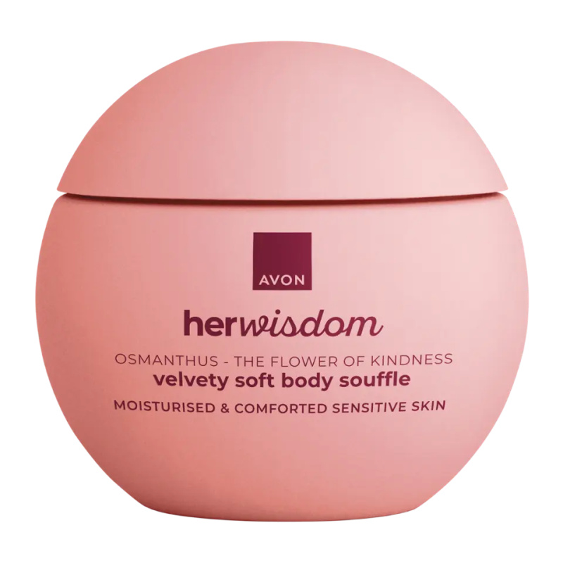 AVON  Hydratační tělové souffle pro citlivou pokožku Her Wisdom Osmanthus 180 ml