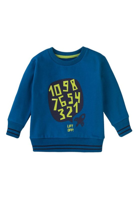 Mikina chlapecká, Minoti, Beam 6, modrá - 86/92 | 18-24m