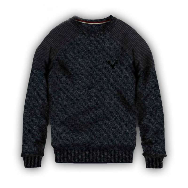 Svetr chlapecký, Minoti, 7BKNIT 5, šedá - 134/140 | 9/10let