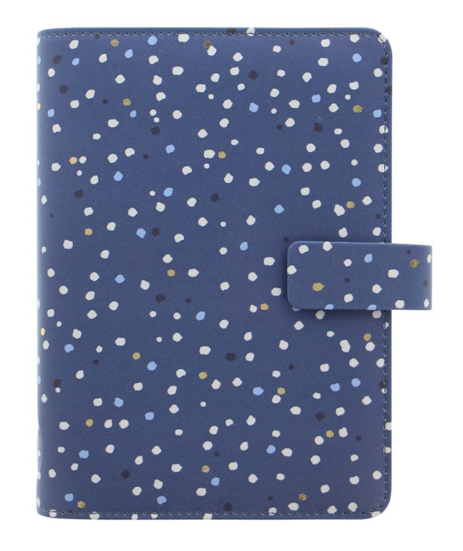Filofax Kroužkový diář 2025 Indigo Snow osobní
