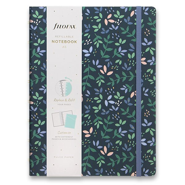 Zápisník Filofax Notebook Garden A5 Dusk