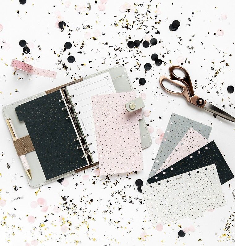 Rozřazovač Confetti 6 záložek náplň osobních diářů Filofax