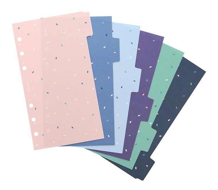 Rozřazovač Garden 6 záložek náplň osobních diářů Filofax