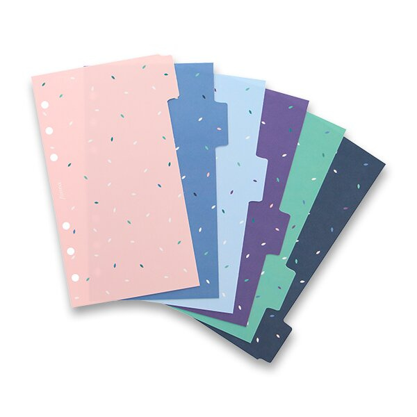 Rozřazovač Garden 6 záložek náplň osobních diářů Filofax