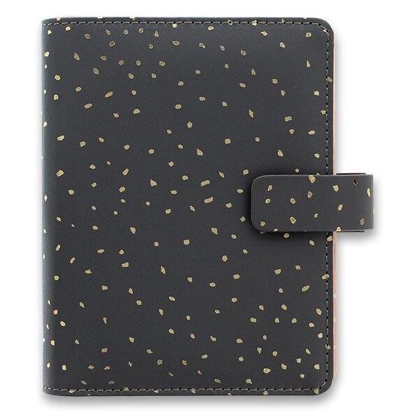 Kapesní diář Filofax Confetti Charcoal