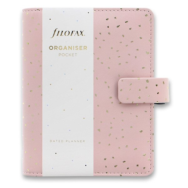Kapesní diář Filofax Confetti Rose Quartz