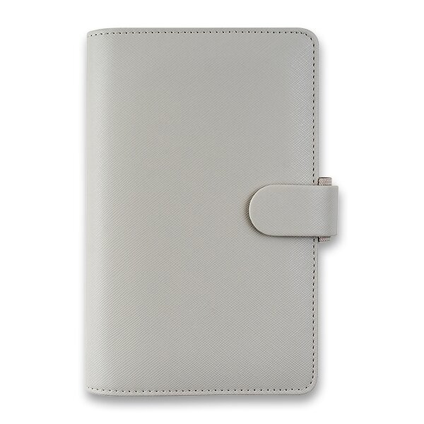 Osobní diář Filofax Saffiano A6 šedý