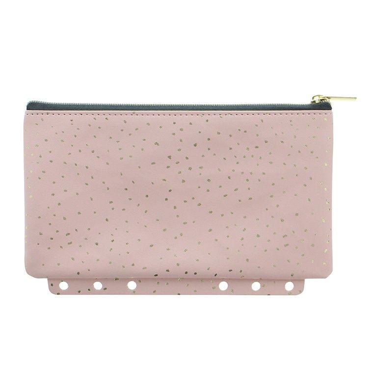 Penál na zip Confetti náplň osobních/A5 diářů Filofax