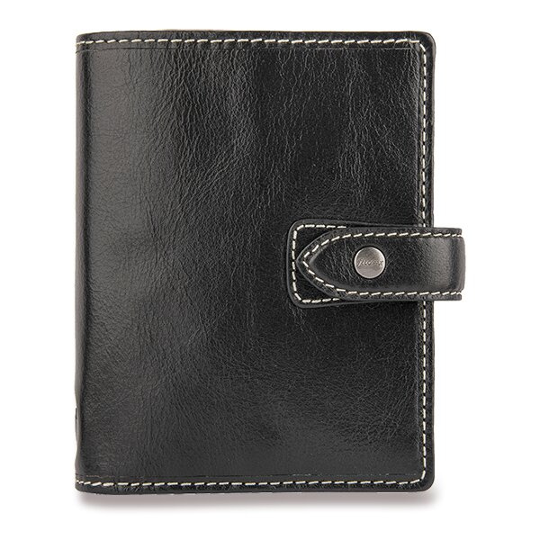 Kapesní diář Filofax Malden A7 Black