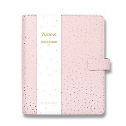 Diář A5 Filofax Confetti Rose Quartz