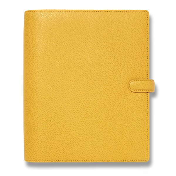 Diář A5 Filofax Finsbury mustard