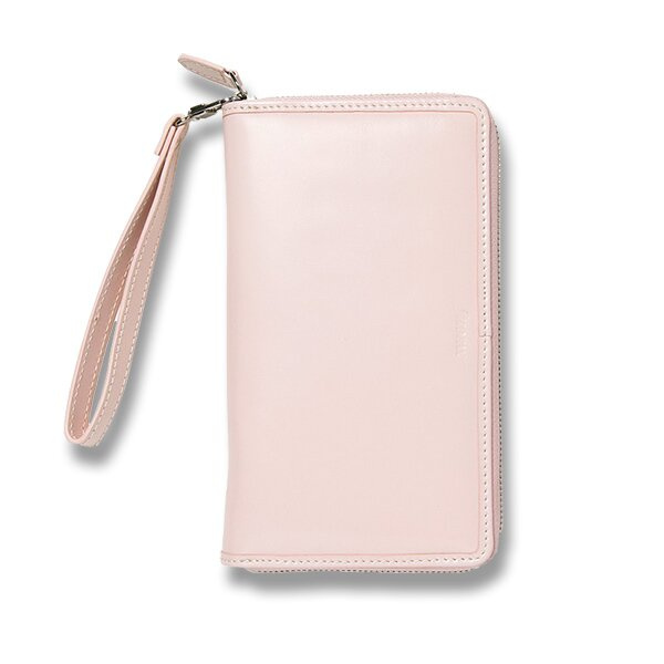 Osobní diář Filofax Malden Compact Zip A6 růžový