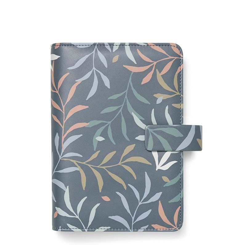 Filofax Kroužkový diář 2025 Botanical modrá osobní