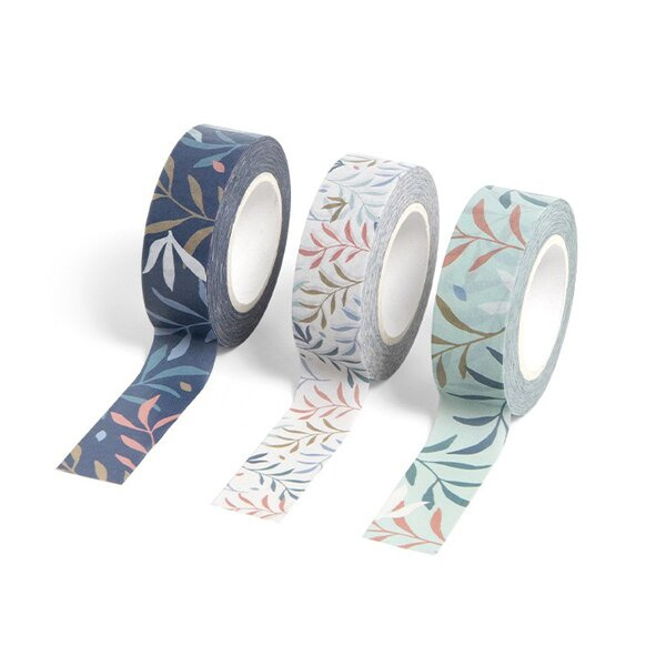 Washi pásky Filofax Botanical sada 3 ks