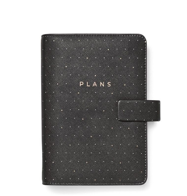 Osobní diář Filofax Moonlight černý