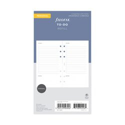 Sledování úkolů náplň osobních diářů Filofax