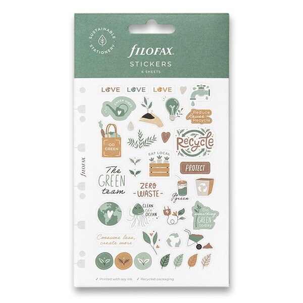 Samolepky Eco Essential náplň osobních/A5 diářů Filofax