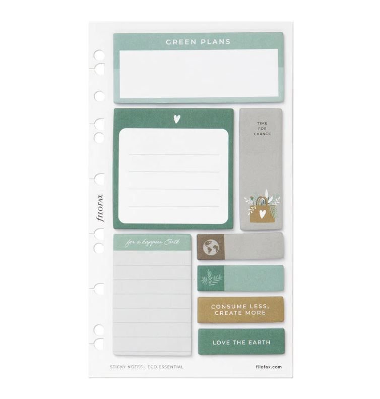 Lepicí bločky Eco Essential náplň osobních/A5 diářů Filofax