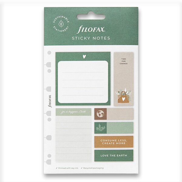 Lepicí bločky Eco Essential náplň osobních/A5 diářů Filofax