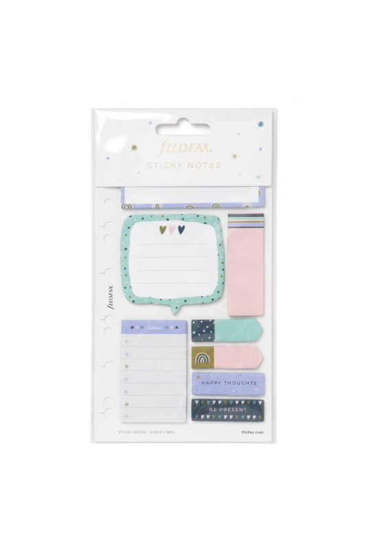 Lepicí bločky Multi Good Vibes náplň osobních/A5 diářů Filofax