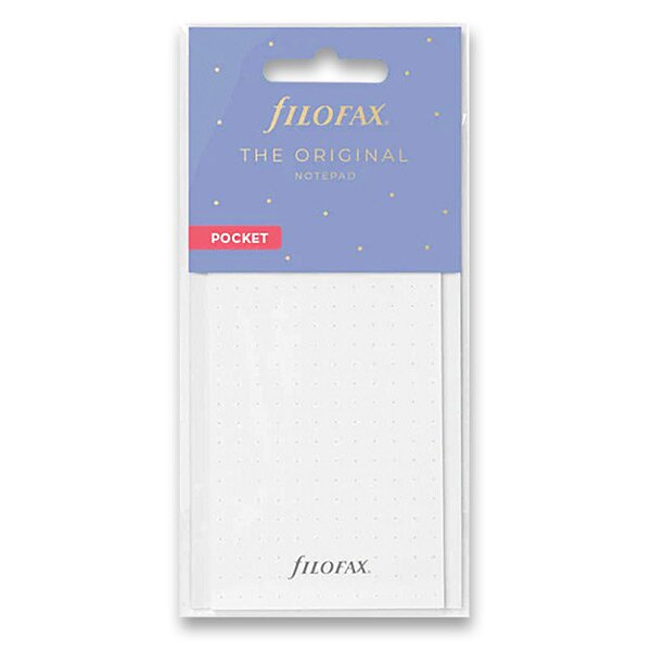 Poznámkový blok, tečkovaný náplň kapesních diářů Filofax The Original