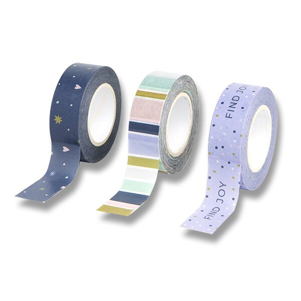 Washi pásky Filofax Good Vibes sada 3 ks