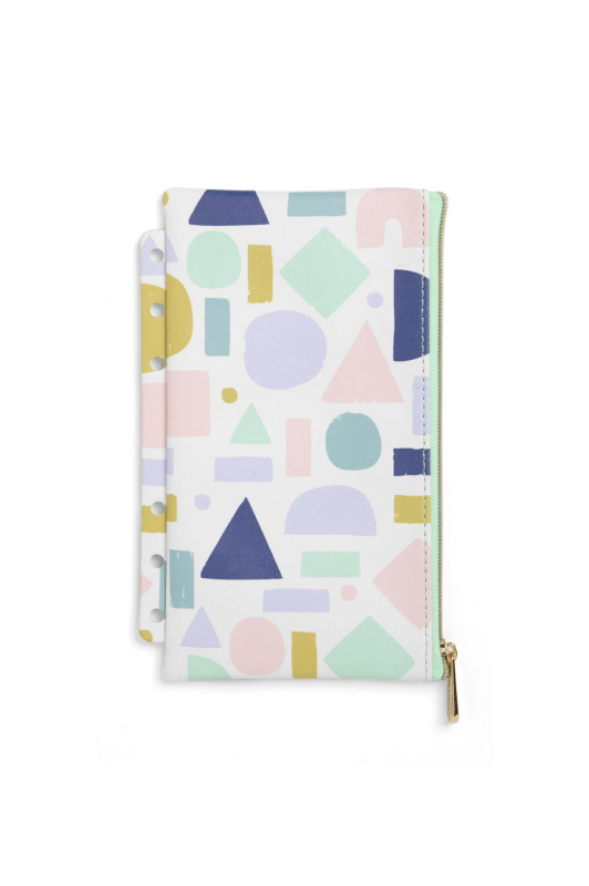 Penál na zip Multi Good Vibes náplň osobních/A5 diářů Filofax