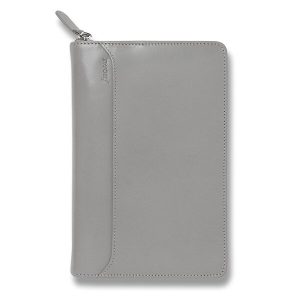 Osobní diář Filofax Lockwood Zip A6 šedý