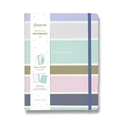 Zápisník Filofax Notebook Good Vibes - A5, linkovaný, stripes