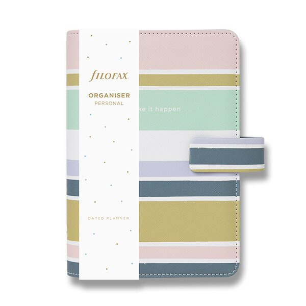 Osobní diář Filofax Good Vibes stripes