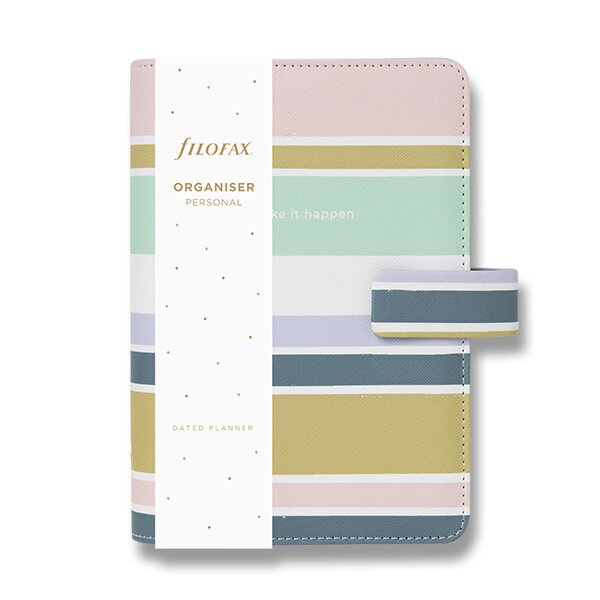Osobní diář Filofax Good Vibes stripes