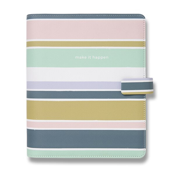 Diář A5 Filofax Good Vibes stripes