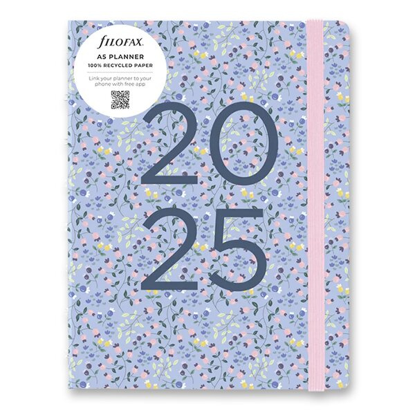 Diář Filofax Notebook Meadow A5 Sky