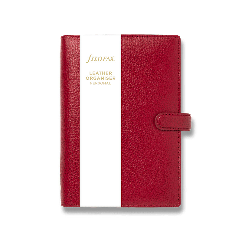 Osobní diář Filofax Finsbury A6 scarlet