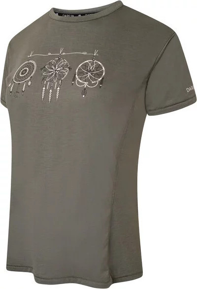 Dámské tričko DWT589 Unwind Tee DDH khaki - Dare2B  khaki L-40