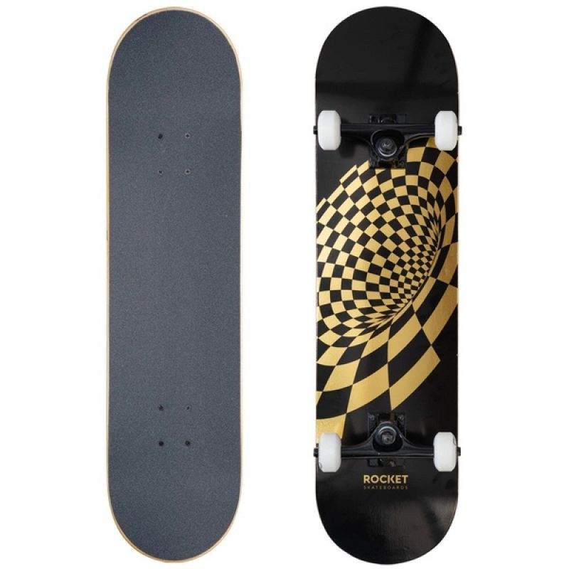 Rocket Vortex Foil Gold 8" skateboard RKT-COM-1553 NEPLATÍ