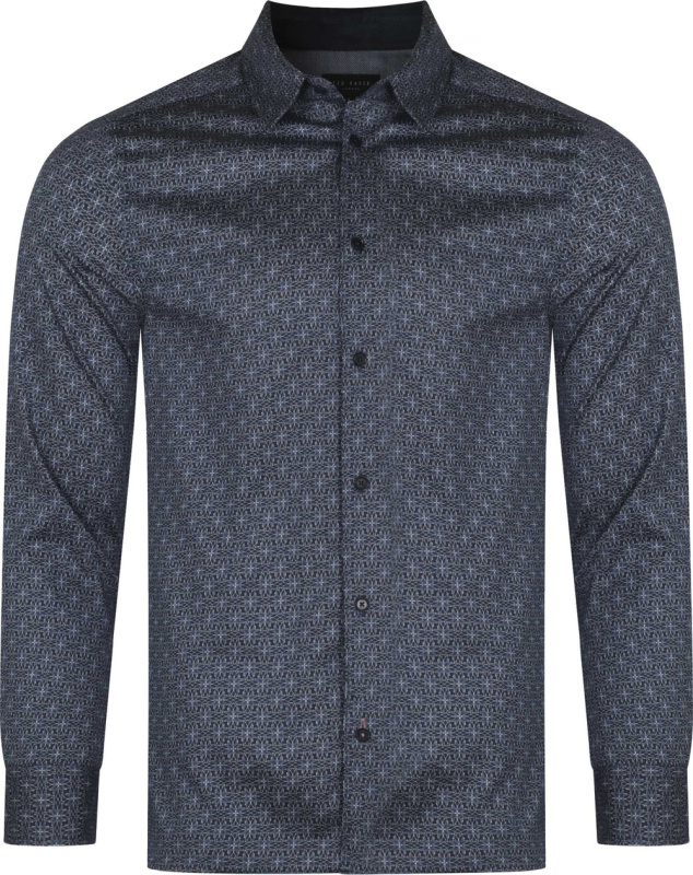 Ted Baker London - košile Navy Pavia