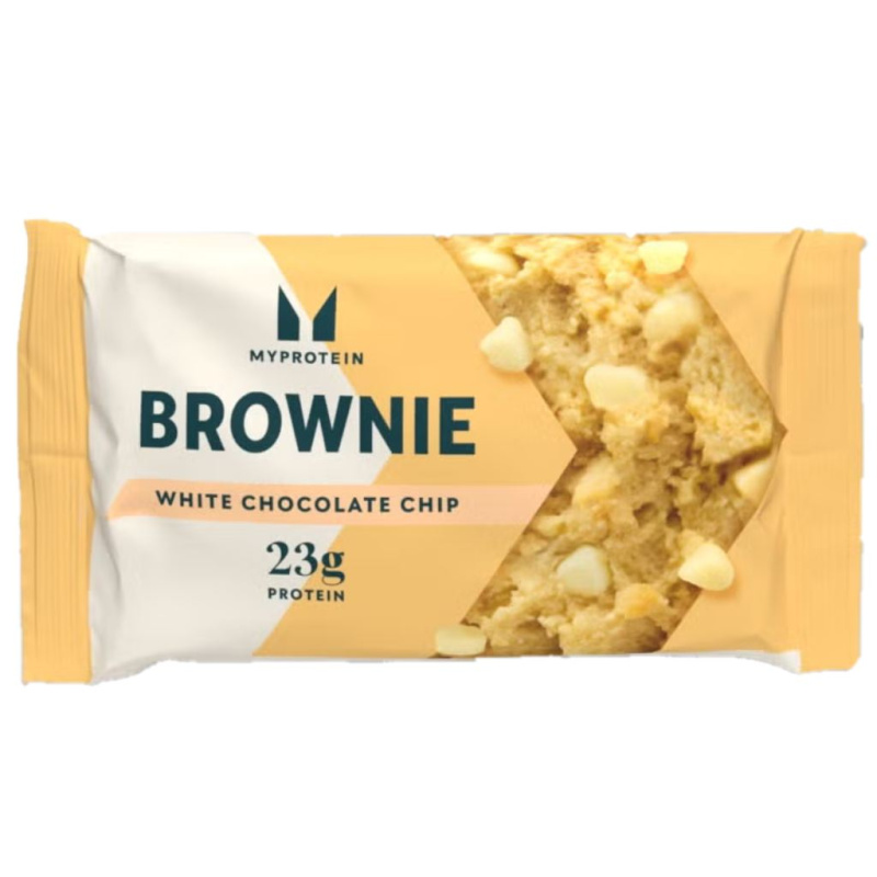 MyProtein Protein Brownie 75 g Příchuť: White Chocolate Chunk